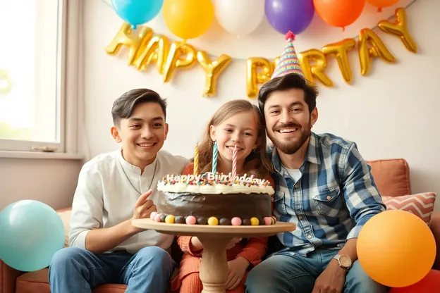 Imagen de Feliz Cumpleaños de Primo Momento de Familia Alegre