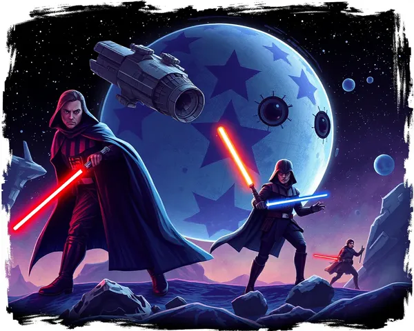 Imagen de Fondo de Star Wars PNG para Papel de Pared de Computadora