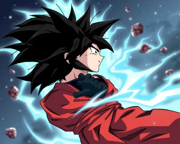 Imagen de Goku Black PNG para Arte de Fan de Anime