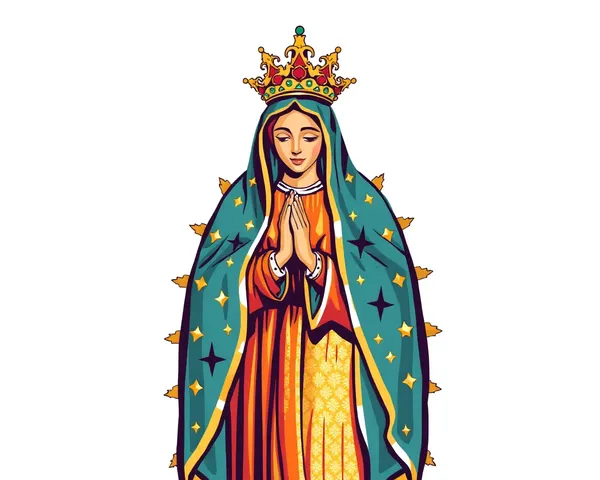 Imagen de Guadalupe Virgen disponible para descargar en formato PNG