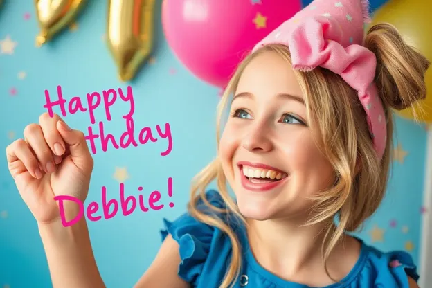 Imagen de Mensaje de Feliz Cumpleaños para Debbie