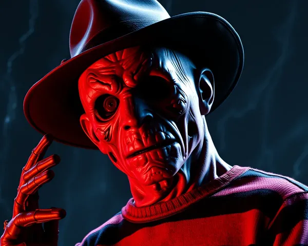 Imagen de PNG de Freddy Krueger para fanáticos del terror