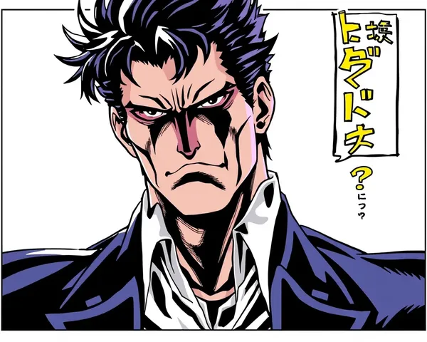 Imagen de PNG de Jotaro Kujo P4 en formato Manga