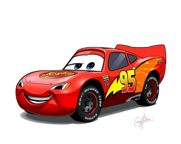 Imagen de PNG de Lightning McQueen Descarga Gratuita