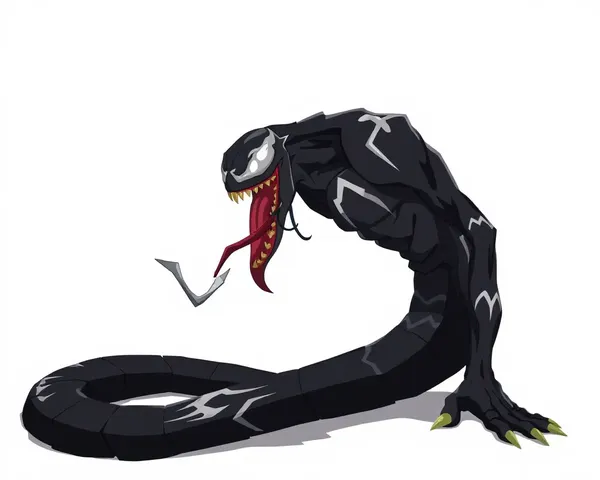 Imagen de PNG de Venom, encontrada en la Dark Web