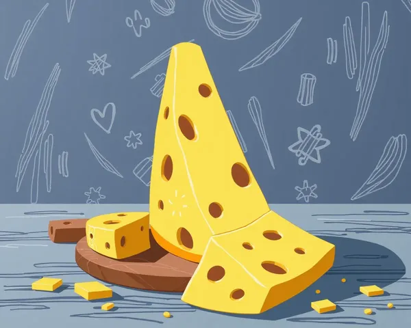 Imagen de Queso en Línea Única PNG