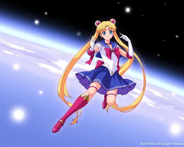 Imagen de Sailor Moon disponible para descargar en formato PNG