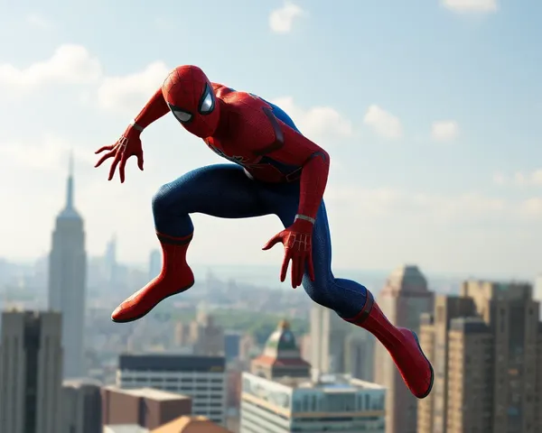 Imagen de Spider Man en formato de foto PNG