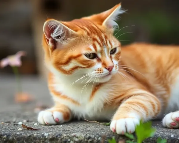 Imagen de Tamaño de Gato en Estadios Diferentes