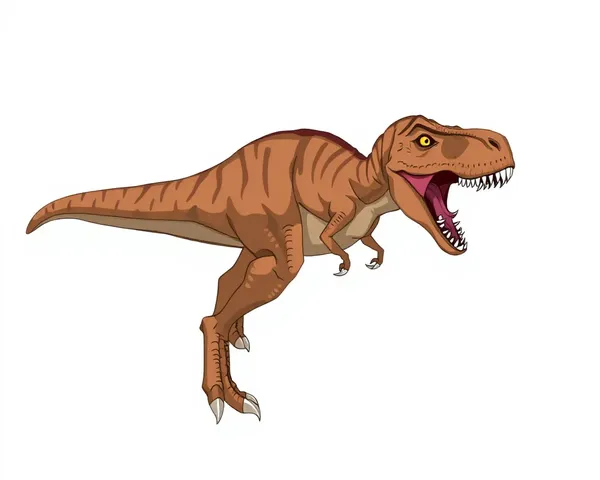 Imagen de Tyrannosaurus Rex en archivo de imagen PNG encontrada