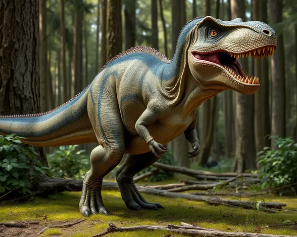 Imagen de Tyrannosaurus Rex que requiere edición en PNG