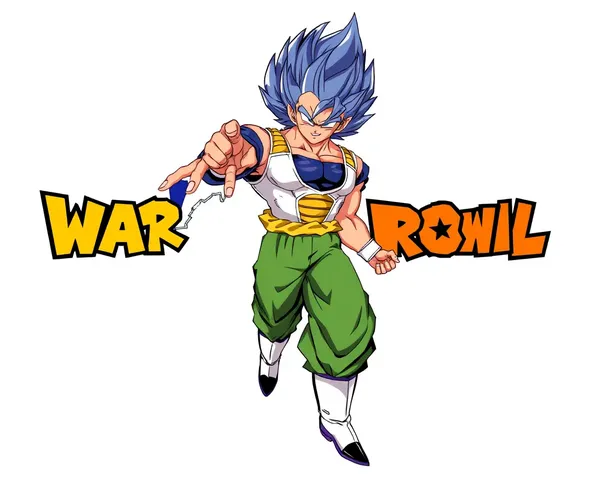 Imagen de Vegeta en formato PNG mostrada correctamente