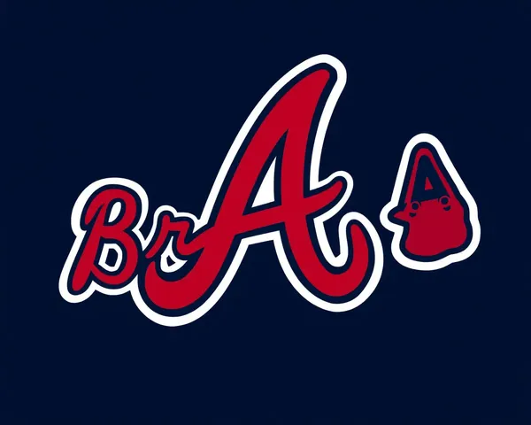 Imagen de archivo PNG transparente del logo de Atlanta Braves descargada