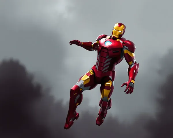 Imagen de avatar de Iron Man en formato PNG