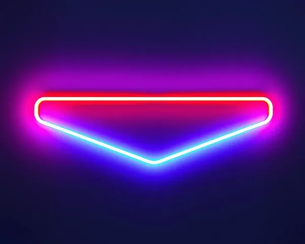 Imagen de borde neon bar PNG transparente disponible para descargar