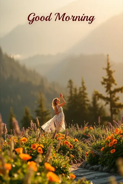 Imagen de buenos días para amor y romance