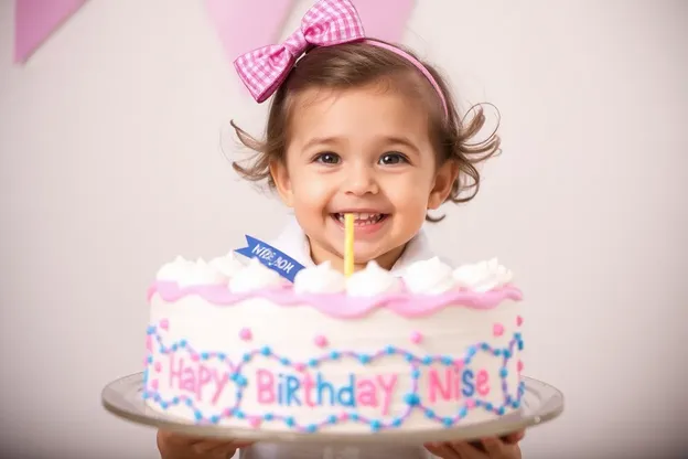 Imagen de cumpleaños feliz de sobrina, ocasión llena de alegría