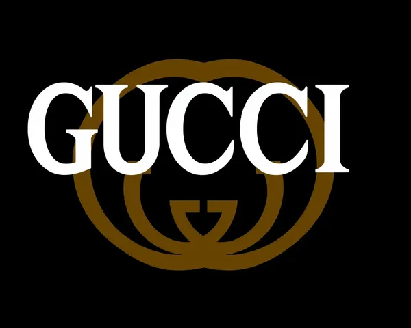 Imagen de fondo transparente de logo de Gucci en formato PNG