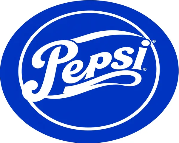 Imagen de fondo transparente del logo de Pepsi en PNG