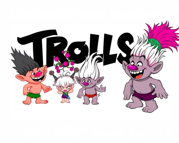 Imagen de formato de PNG de Trolls encontrada