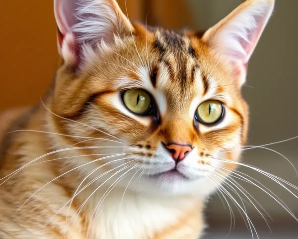 Imagen de gato piojo: El visitante no invitado de un amigo peludo