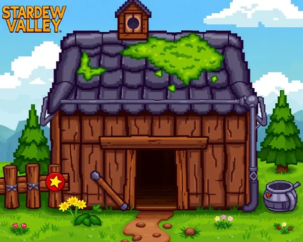 Imagen de granja de Stardew Valley en formato Png para decorar el hogar