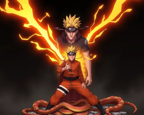 Imagen de imagen PNG de Naruto de invocación de serpiente descubierta