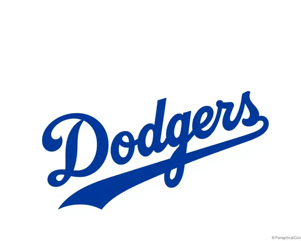 Imagen de logo de Dodgers en formato Png para uso comercial