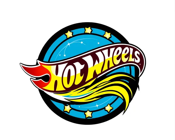 Imagen de logo de Hot Wheels en formato PNG transparente