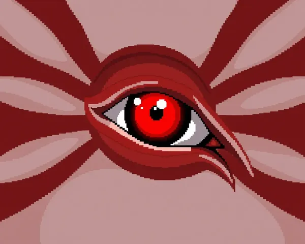 Imagen de ojo rojo en formato de archivo PNG