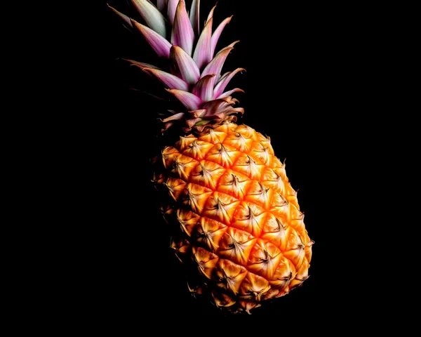 Imagen de piña para el desarrollo web en formato PNG