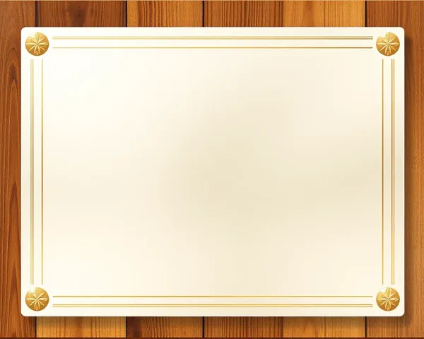 Imagen de placa de premio en blanco en formato PNG