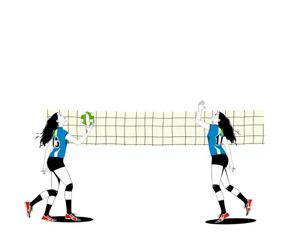 Imagen de voleibol PNG de alta resolución