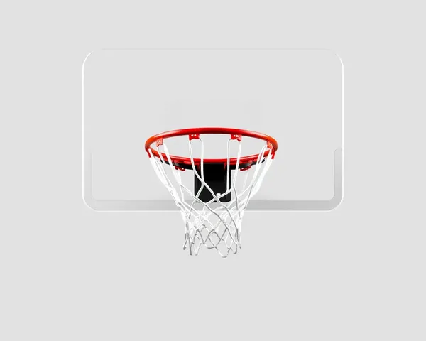 Imagen vector de aro de baloncesto en formato PNG