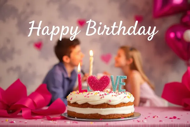 Imagenes de Cumpleaños Feliz de Amor, Compartir Amor y Alegría