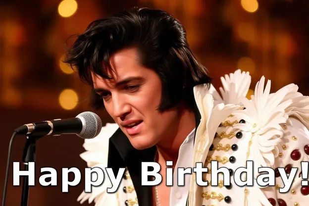 Imagenes de feliz cumpleaños para el rey del rock, Elvis