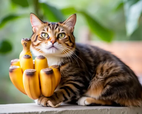 Imágenes Adorables de Gato Plátano