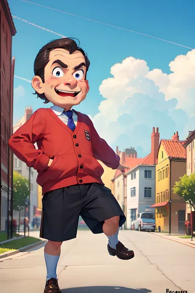 Imágenes Animadas de Mr Bean: La Comedia Clásica de Mr Bean en Forma Animada