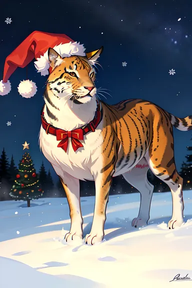 Imágenes Deliciosas de Animales en Tiempo de Navidad