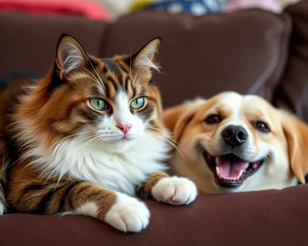 Imágenes Divertidas de Gatos y Perros en Línea