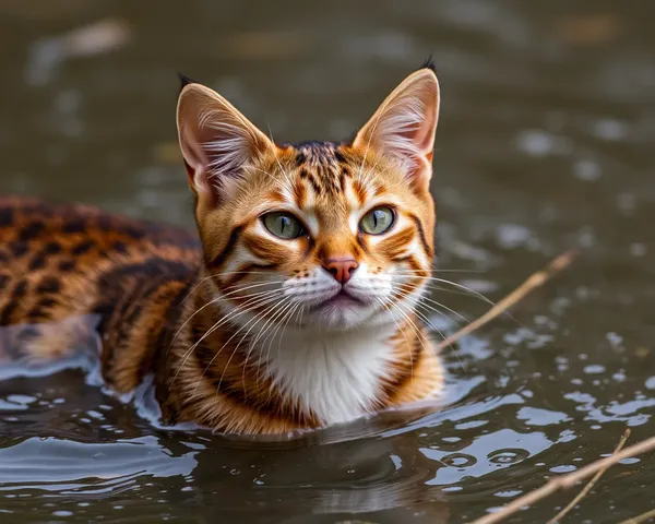 Imágenes Fascinantes de Gatos Mojados Capturadas en Cámara