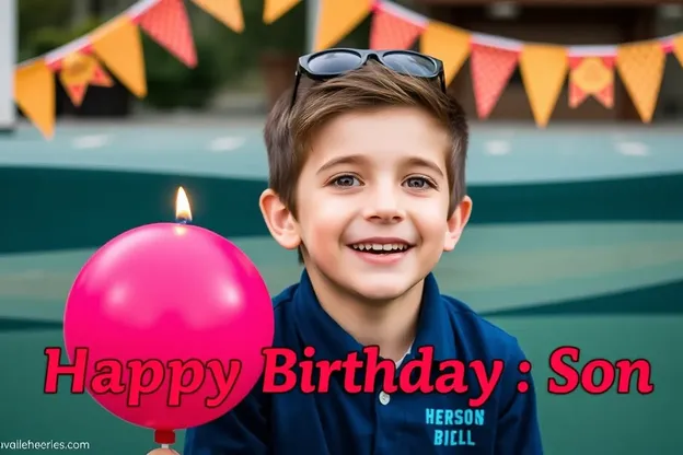 Imágenes GIF de Feliz Cumpleaños para Recuerdos del Hijo