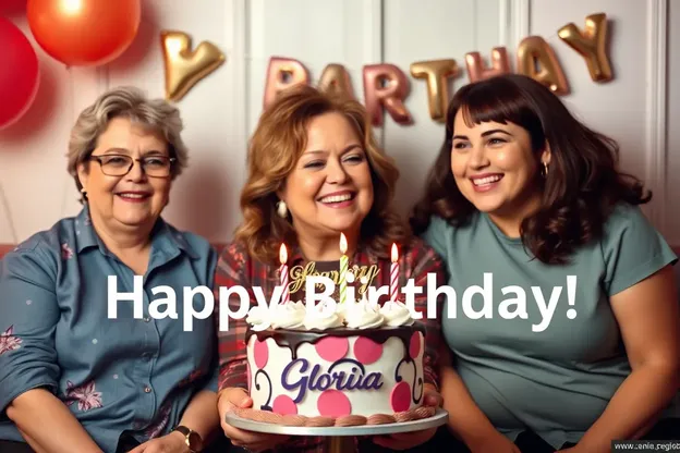 Imágenes con citas divertidas para Gloria con un cumpleaños feliz