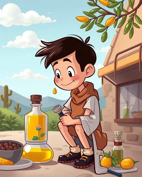 Imágenes de Aceite de Oliva de Cartoon: Aceite de Oliva de Cartoon Desvelado