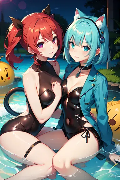 Imágenes de Anime Lesbiano con Arte Hermoso