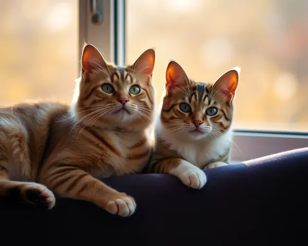 Imágenes de Buen Día de Gatos Adorables en Todo Lugar