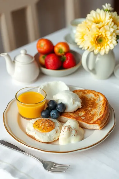 Imágenes de Buenas Mañanas para un Día Feliz con Desayuno