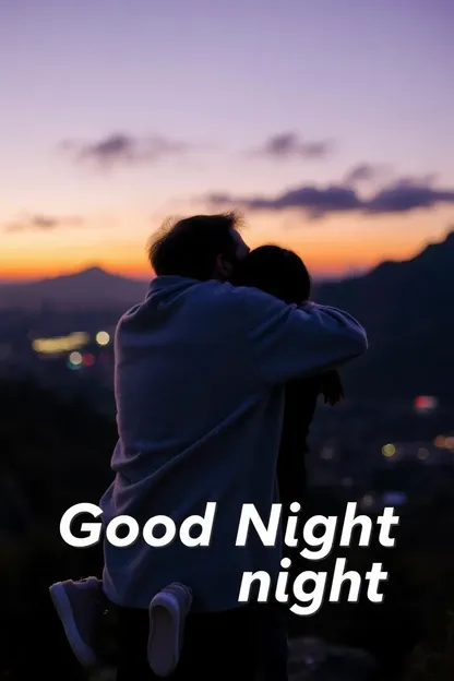 Imágenes de Buenas Noches Abrazo para una Noche Pacífica