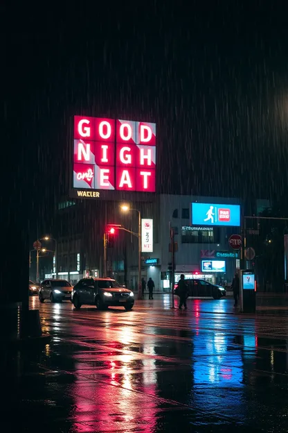 Imágenes de Buenas Noches Lluvia para Calmar la Mente