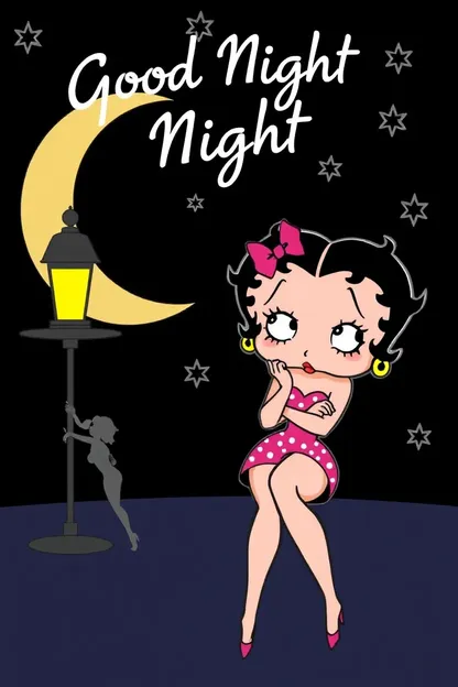 Imágenes de Buenas Noches de Betty Boop de Alta Calidad